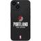 NBA Portland Trail Blazers Distressed iPhone 13 Mini Skin