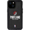 NBA Portland Trail Blazers Distressed iPhone 13 Mini Waterproof Case