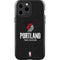 NBA Portland Trail Blazers Distressed iPhone 13 Pro Max Impact Case