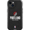 NBA Portland Trail Blazers Distressed iPhone 14 Plus Impact Case