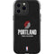 NBA Portland Trail Blazers Distressed iPhone 15 Pro Max Impact Case
