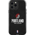 NBA Portland Trail Blazers Distressed iPhone 14 Pro Max Impact Case