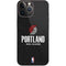 NBA Portland Trail Blazers Distressed iPhone 14 Pro Max Skin