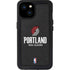 NBA Portland Trail Blazers Distressed iPhone 15 Plus Waterproof Case