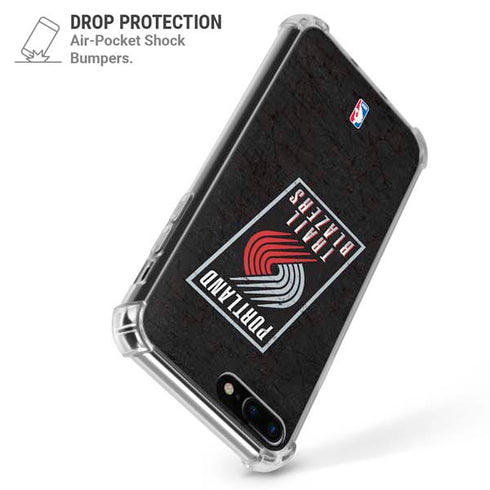 NBA Portland Trail Blazers Distressed iPhone 7/8 Plus Clear Case