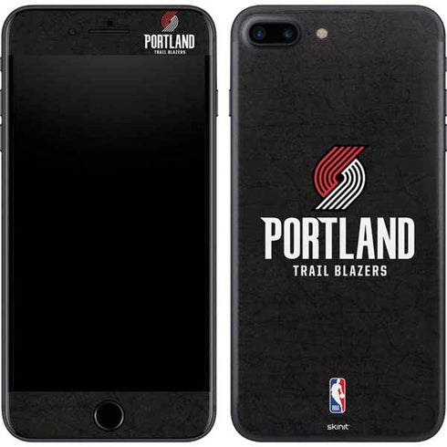 NBA Portland Trail Blazers Distressed iPhone 8 Plus Skin