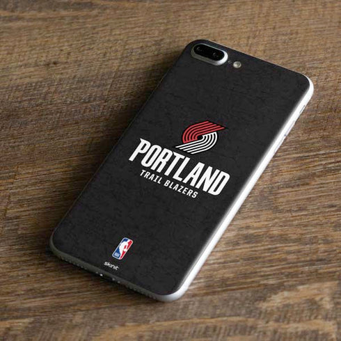 NBA Portland Trail Blazers Distressed iPhone 8 Plus Skin
