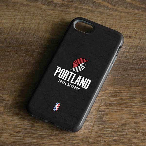 NBA Portland Trail Blazers Distressed iPhone 8 Pro Case
