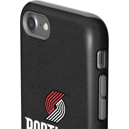 NBA Portland Trail Blazers Distressed iPhone SE (2nd & 3rd Gen) Pro Case