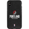 NBA Portland Trail Blazers Distressed iPhone X Pro Case