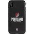 NBA Portland Trail Blazers Distressed iPhone X Pro Case
