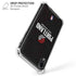 NBA Portland Trail Blazers Distressed iPhone XR Clear Case