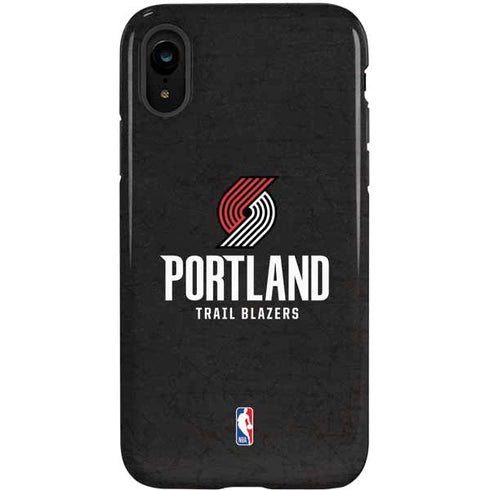 NBA Portland Trail Blazers Distressed iPhone XR Pro Case