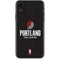 NBA Portland Trail Blazers Distressed iPhone XR Skin