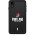 NBA Portland Trail Blazers Distressed iPhone XR Waterproof Case