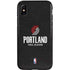 NBA Portland Trail Blazers Distressed iPhone XS Pro Case