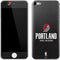 NBA Portland Trail Blazers Distressed Apple iPod Skin