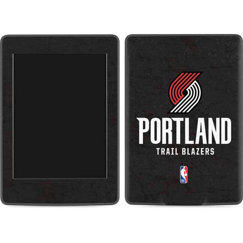 NBA Portland Trail Blazers Distressed Amazon Kindle Skin