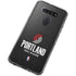 NBA Portland Trail Blazers Distressed LG K51/Q51 Clear Case