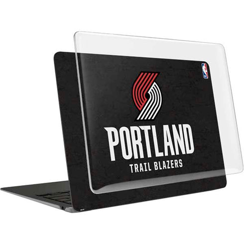 NBA Portland Trail Blazers Distressed MacBook Air 13in M1 (2021) Case plus Skin