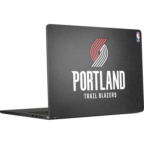 NBA Portland Trail Blazers Distressed MacBook Air 15 in (2023) Skin