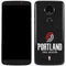 NBA Portland Trail Blazers Distressed Moto E5 Plus Skin