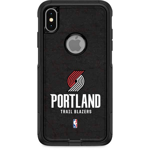 NBA Portland Trail Blazers Distressed Otterbox Commuter iPhone Skin