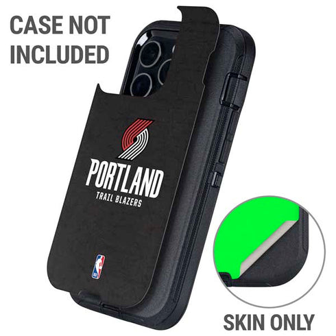 NBA Portland Trail Blazers Distressed Otterbox Defender iPhone Skin
