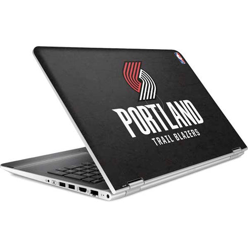 NBA Portland Trail Blazers Distressed HP Pavilion Skin