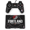 NBA Portland Trail Blazers Distressed PlayStation Classic Bundle Skin