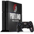 NBA Portland Trail Blazers Distressed PS4 Console and Controller Bundle Skin