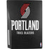 NBA Portland Trail Blazers Distressed PS5 Console Skin