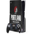 NBA Portland Trail Blazers Distressed PS5 Slim Disk Bundle Skin
