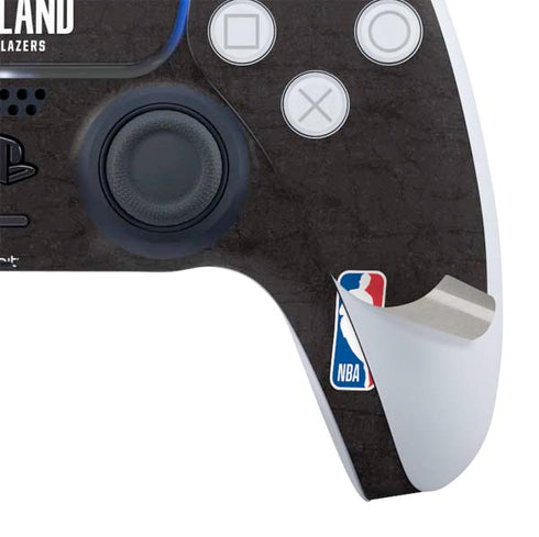 NBA Portland Trail Blazers Distressed PS5 Slim Digital Edition Bundle Skin