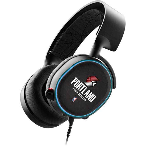 NBA Portland Trail Blazers Distressed SteelSeries Arctis 3 Skin