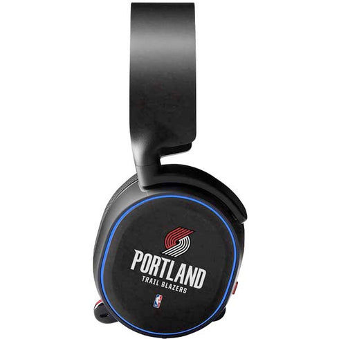 NBA Portland Trail Blazers Distressed SteelSeries Arctis 3 Skin