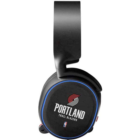 NBA Portland Trail Blazers Distressed SteelSeries Arctis 5 Skin