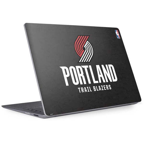NBA Portland Trail Blazers Distressed Surface Laptop 2 Skin