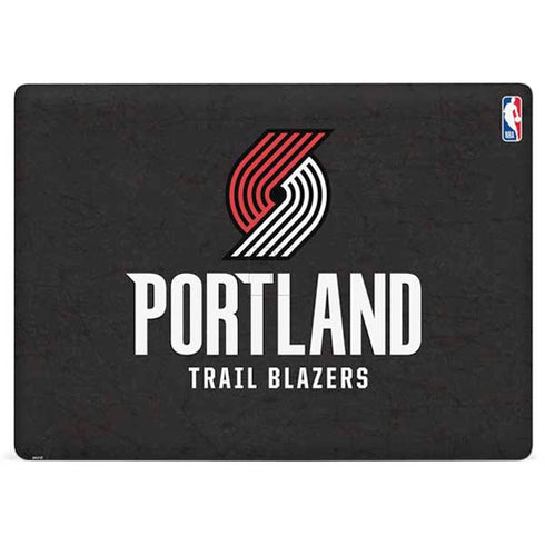 NBA Portland Trail Blazers Distressed Surface Laptop 3 13.5in Skin