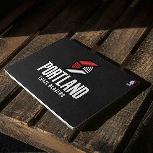 NBA Portland Trail Blazers Distressed Surface Laptop 3 13.5in Skin