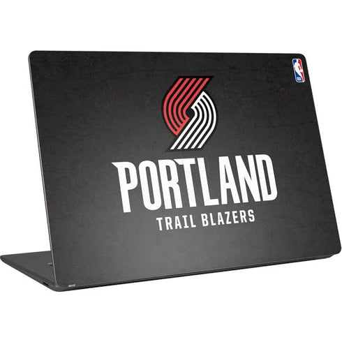 NBA Portland Trail Blazers Distressed Surface Laptop 4 15in Skin