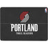 NBA Portland Trail Blazers Distressed Surface Laptop Studio Skin