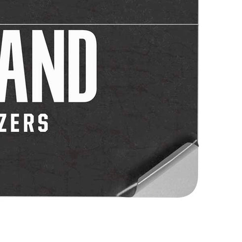 NBA Portland Trail Blazers Distressed Surface Laptop Studio Skin