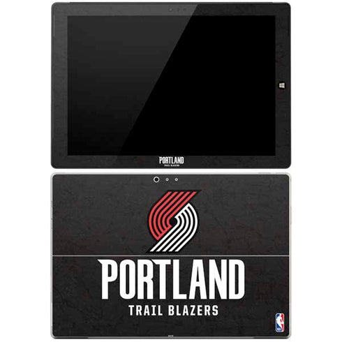 NBA Portland Trail Blazers Distressed Surface Pro 3 Skin