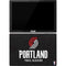 NBA Portland Trail Blazers Distressed Surface Pro 7 Skin
