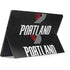 NBA Portland Trail Blazers Distressed Surface Pro 7 Skin