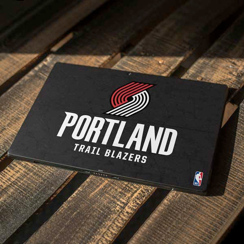 NBA Portland Trail Blazers Distressed Surface Pro 7 Skin
