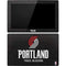 NBA Portland Trail Blazers Distressed Surface Pro Tablet Skin