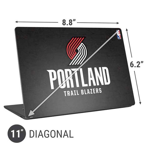 NBA Portland Trail Blazers Distressed Universal Laptop 11in (8.8 x 6.2in) Skin