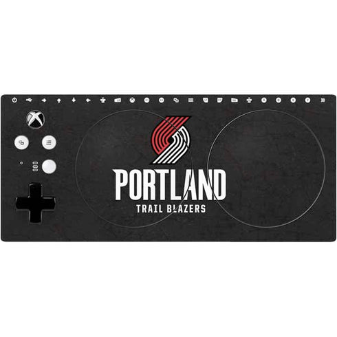NBA Portland Trail Blazers Distressed Xbox Adaptive Controller Skin